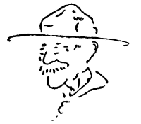 A coloring page of baden powell